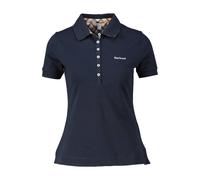 Barbour Poloshirt Portsdown Navy/Hessian (Größe: 14) 40 blau