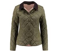 Barbour Damen Steppjacke DEVERON QUILT Regular Fit, oliv, Gr. 38
