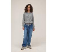 Barbour Damen Strickjacke PENDLE CARDIGAN, grau, Gr. 36