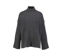 Barbour Damen Strickpullover mit Baumwolle und Wolle SERENA KNIT, anthrazit, Gr. 38