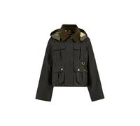 Barbour Damen Wachjacke LIZA WAX, oliv, Gr. 36