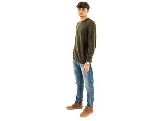 Barbour Essential Herren Pullover mit Rundhalsausschnitt, Lammwolle, Schwarz