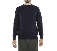 Barbour Essential Lambswool Crew Neck Jumper Navy L