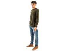 Barbour Essential Lambswool Crew Neck Jumper Seaweed L