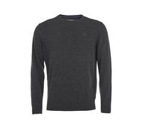 Barbour Essential Lambswool Crew Neck Sweatshirt - Charcoal - XXL Angenehmer Pullover aus Lammwolle Leichte Pullover