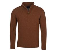 Barbour Essential Lambswool Half Zip Sweater - Sandstone - XXL Wollpullover mit Reißverschluss Pullover mit Reißverschluss