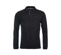 Barbour Essential Long-Sleeve Polo Shirt - Black - S Langärmeliges Poloshirt Poloshirts