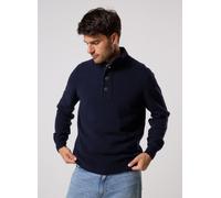 Barbour - Essential Patch Half Zip Knitted Jumper - Marineblau - Größe S
