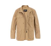 Barbour Fieldjacket Herren Stehkragen Baumwolle beige, XL