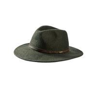 Barbour Filzhut Tack Fedora Oliv Melange (Größe: XL) 60 grün