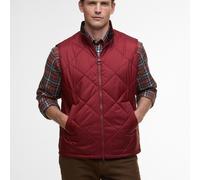 Barbour Finn Gilet - Brick Red - L Leichte Steppweste mit Taschen Westen