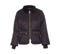 Barbour - Fitted Quilted Jacket With Corduroy Collar - Größe 10 - schwarz