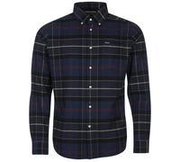 Barbour Hemd Herren Regular Fit Langarm Flanell blau, XXL