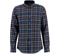 Barbour Fortrose Hemd Tartan Navy Braun - Größe M Braun M