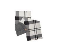 BARBOUR Geschenkset Beanie und Schal PENDLE grau