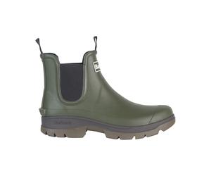 Barbour Gummistiefel Chelsea Oliv (Größe: 10) 44/45 grün