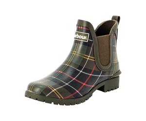 Barbour Gummistiefel Wilton Classic Tartan (Größe: 8) 42 grün