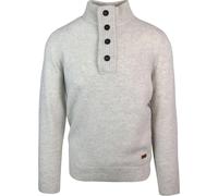 Barbour - Half-Zip Sweater With Suede Elbow Patches - Größe XL - rosa