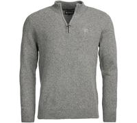 Barbour Half Zip Troyer Tisbury Grey (Größe: 3XL) 58 grau