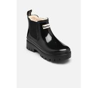 Barbour - Halton Faux Fur Welly - Schwarz - Größe 39