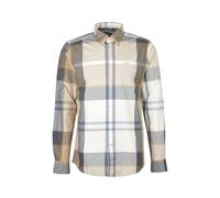 Barbour Hemd Herren Langarm Baumwolle beige, L