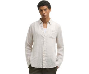 Barbour - Hemd aus Leinen - Linton Tailored Shirt Mist für Herren - Größe L - Beige Beige L