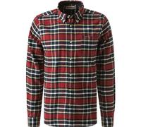 Barbour Hemd Herren Flanell blau, S