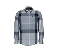 Barbour Hemd Herren Regular Fit Langarm blau, XXL