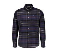Barbour Hemd Herren Regular Fit Langarm Flanell blau, XXL