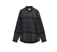 BARBOUR Hemd Slim Fit DUNOON dunkelgrün | S