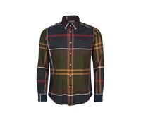 BARBOUR Hemd Slim Fit DUNOON olive | XL