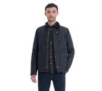 Barbour Wachsjacke Ashby – Navy – gewachste Baumwolle (6oz Sylkoil-Qualität) – Größe XL