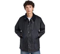 Barbour Herren Parka Jacke Bedale Wax Jacket MWX0018NY91, Einfarbig, Gr. XX-Large (Herstellergröße: 46), Blau (Navy 000)