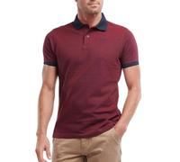 Barbour Herren-Poloshirt Essential Sports Mix, Dunkelrot, dunkelrot, XL