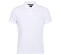 Barbour Polo-Shirt Herren Slim Fit Kurzarm weiß, M