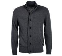 Barbour Zip Pull Lammwolle Patch Dunkelgrau - Größe M Grau M