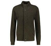 Barbour Herren Strickjacke aus Wolle ESSENTIAL PATCH, grün, Gr. XL