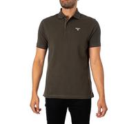 Barbour Herren Tartan Pique Poloshirt, Forest Green, XL