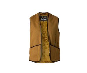 Barbour Innenweste Herren Mikrofaser braun, 46 (XS)