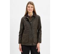 Classic Beadnell Wachsjacke Damen, olive grün, Größe: 42