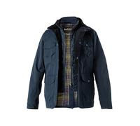 Barbour Jacke Herren Stehkragen Baumwolle blau, M