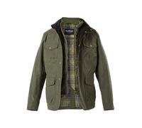 Barbour Jacke Herren Stehkragen Baumwolle grün, XXL