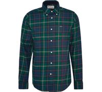 Barbour - Kariertes Hemd - Fortrose Tailored Tartan Shirt Green Loch für Herren - Größe M - Grün Grün M
