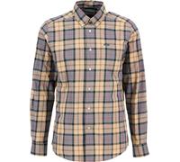Barbour - Kariertes Hemd - Wetheram Tailored Tartan Shirt Dress Tartan für Herren - Größe L - Beige Beige L