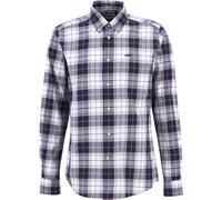 Barbour - Kariertes Hemd - Wetheram Tailored Tartan Shirt Riverstone Tartan für Herren - Größe M - Grau Grau M