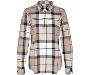 Barbour Karobluse Bredon Hessian Tartan (Größe: 12) 38 beige
