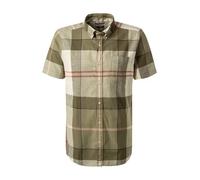 Barbour Kurzarmhemd Herren Kurzarm Baumwolle-Leinen grün, XL