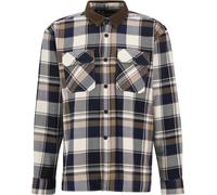 Barbour - Lässiges kariertes Hemd - Grasmoor Relaxed Checked Shirt Navy für Herren - Größe XL - Navy blau Navy blau XL