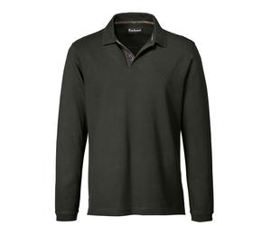 Barbour Langarm-Poloshirt Sports Oliv (Größe: 3XL) 58 grün