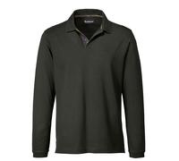 Barbour Langarm-Poloshirt Sports Oliv (Größe: XL) 54 grün
